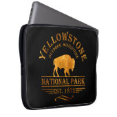 Yellowstone Nationalpark Laptopschutzhülle (Vorne Rechts)