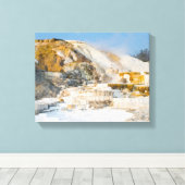 Yellowstone-Nationalpark Leinwanddruck (Insitu (Holzboden))