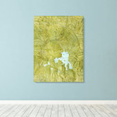 Yellowstone-Nationalpark Leinwanddruck (Insitu (Holzboden))