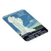 Yellowstone Nationalpark Magnet (Rechte Seite)