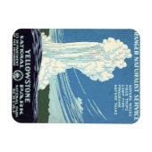 Yellowstone Nationalpark Magnet (Horizontal)
