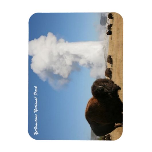 Yellowstone-Nationalpark Magnet (Vertikal)
