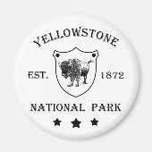 Yellowstone Nationalpark Magnet (Vorne)