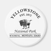 Yellowstone Nationalpark Magnet (Vorne)