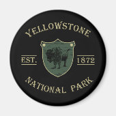 Yellowstone Nationalpark Magnet (Vorne)
