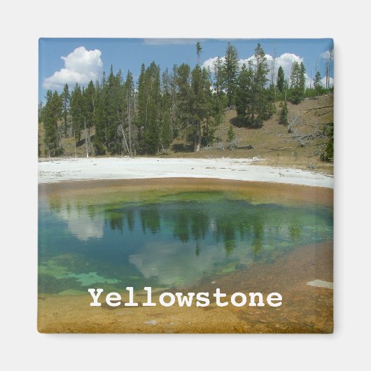 Yellowstone-Nationalpark Magnet (Vorne)