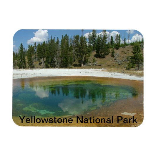 Yellowstone-Nationalpark Magnet (Horizontal)
