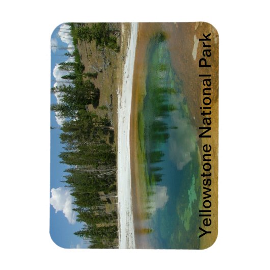 Yellowstone-Nationalpark Magnet (Vertikal)