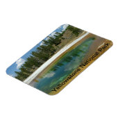 Yellowstone-Nationalpark Magnet (Linke Seite)