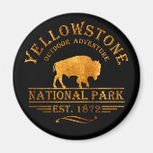 Yellowstone Nationalpark Magnet (Vorne)