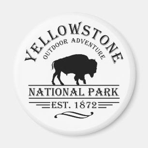Yellowstone Nationalpark Magnet