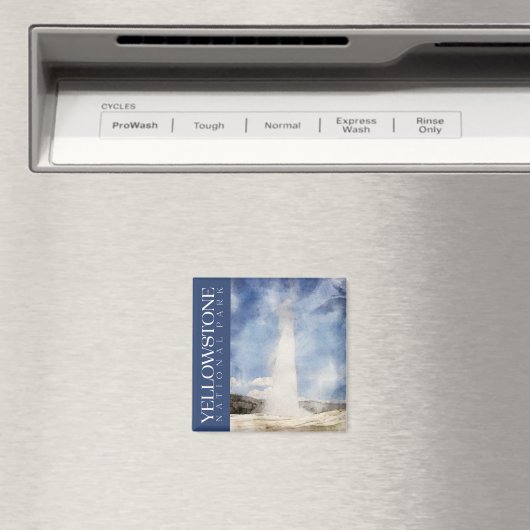 Yellowstone Nationalpark Magnet (In Situ (Geschirrspüler))