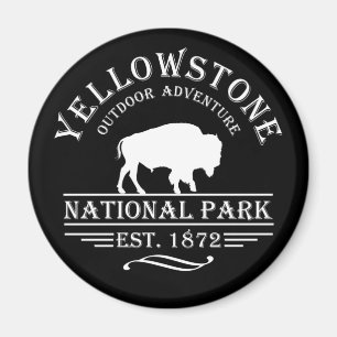 Yellowstone Nationalpark Magnet
