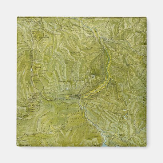Yellowstone-Nationalpark Magnet (Vorne)