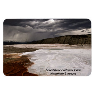 YELLOWSTONE NATIONALPARK, MAMMUTterrassen (2) Magnet