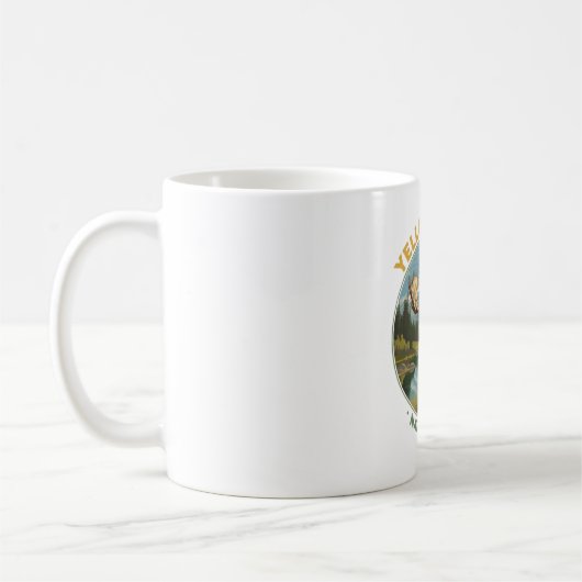 Yellowstone Nationalpark Moose Kaffeetasse (Links)
