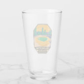 Yellowstone Nationalpark Morgenröte Glas (Rückseite)