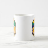 Yellowstone Nationalpark Morgenröte Kaffeetasse (Mittel)