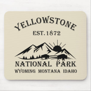 Yellowstone Nationalpark Mousepad