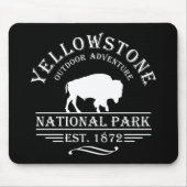 Yellowstone Nationalpark Mousepad (Vorne)