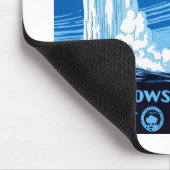 Yellowstone-Nationalpark Mousepad (Ecke)
