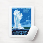 Yellowstone-Nationalpark Mousepad (Mit Mouse)