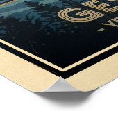 Yellowstone Nationalpark - Norris Geyser-Becken Poster (Ecke)