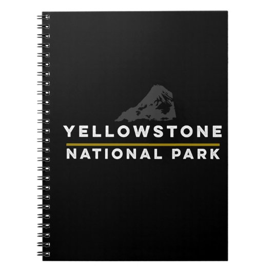 Yellowstone-Nationalpark Notizblock (Vorderseite)
