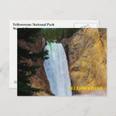 Yellowstone Nationalpark Postcard Postkarte (Vorne/Hinten)