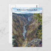 Yellowstone Nationalpark Postcard Postkarte (Vorne/Hinten)