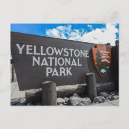 Yellowstone Nationalpark Postcard Postkarte