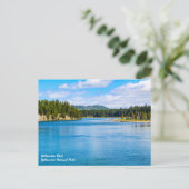 Yellowstone Nationalpark Postcard Postkarte (Stehend Vorderseite)