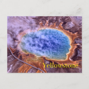 Yellowstone Nationalpark Postcard Postkarte