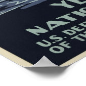 Yellowstone-Nationalpark Poster (Ecke)