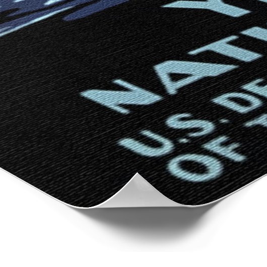 Yellowstone Nationalpark Poster (Ecke)