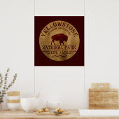 Yellowstone Nationalpark Poster (Küche)