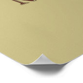 Yellowstone Nationalpark Poster (Ecke)