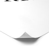 Yellowstone Nationalpark Poster (Ecke)