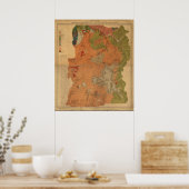 Yellowstone-Nationalpark Poster (Küche)