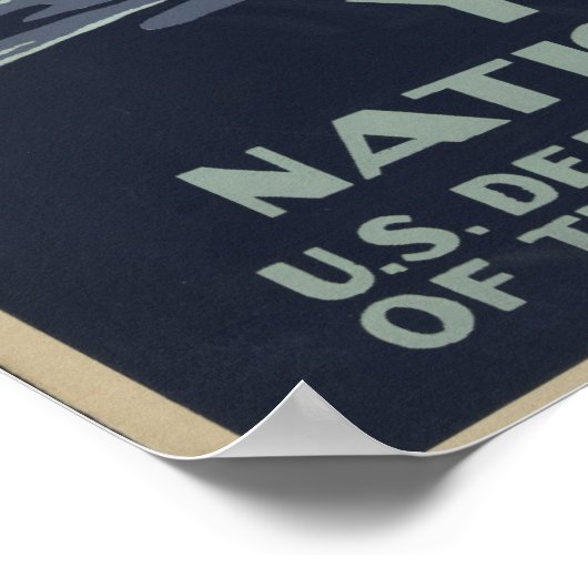 Yellowstone-Nationalpark Poster (Ecke)