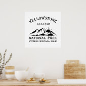 Yellowstone Nationalpark Poster (Küche)