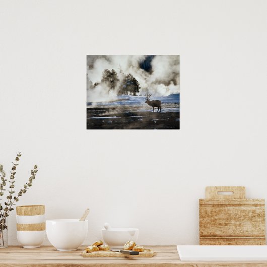 Yellowstone-Nationalpark Poster (Küche)