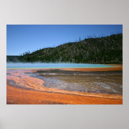 Yellowstone Nationalpark Poster (Vorne)
