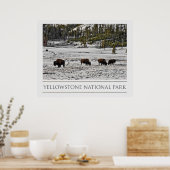 Yellowstone-Nationalpark Poster (Küche)