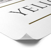 Yellowstone-Nationalpark Poster (Ecke)