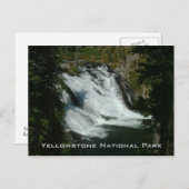 Yellowstone-Nationalpark Postkarte (Vorne/Hinten)