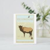 Yellowstone-Nationalpark Postkarte (Stehend Vorderseite)