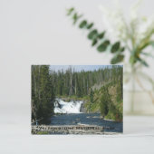 Yellowstone-Nationalpark Postkarte (Stehend Vorderseite)
