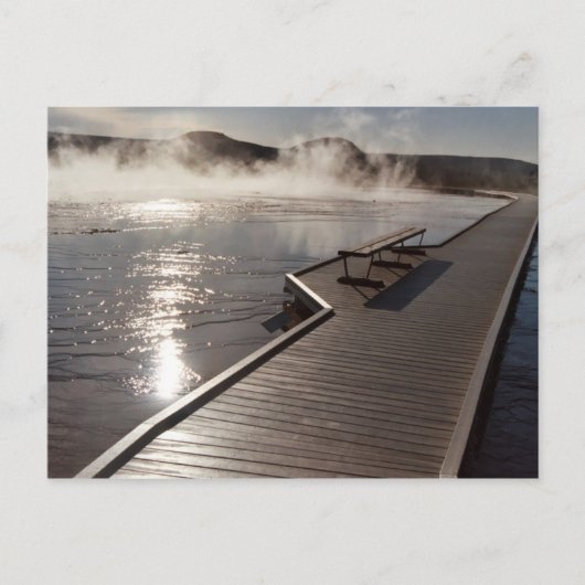 Yellowstone-Nationalpark Postkarte (Vorderseite)