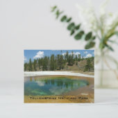 Yellowstone-Nationalpark Postkarte (Stehend Vorderseite)
